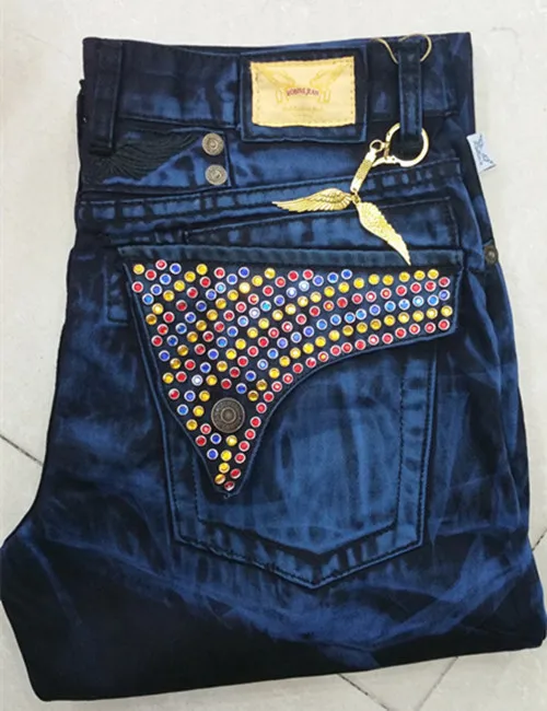 robin jeans with the wings