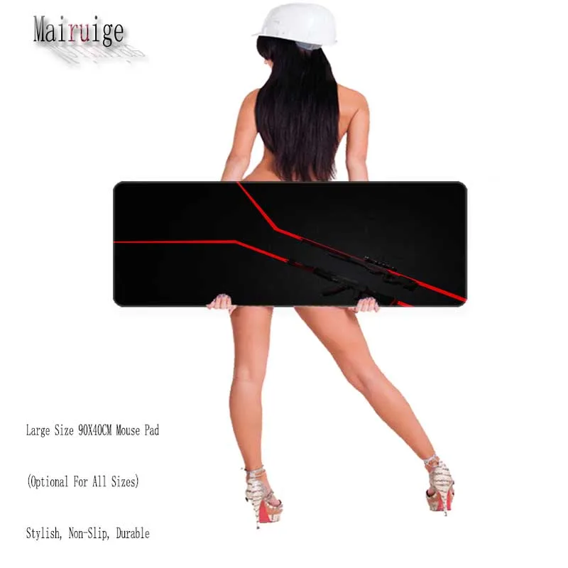 Mairuige магазин мышей коврик DIY шаблон компьютера Большой Оверлок для мыши игровой
