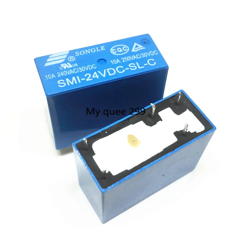 

10PCS/lot Power relays SMI-05VDC-SL-C SMI-12VDC-SL-C SMI-24VDC-SL-C 5V 12V 24V 10A 5PIN