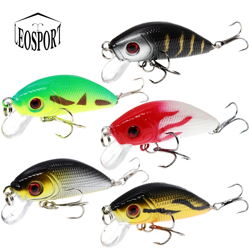

Minnow Fishing Lure 50mm 3.6g Topwater Hard Bait Japan Crankbait Carp Fishing Wobblers Artificial Tackle