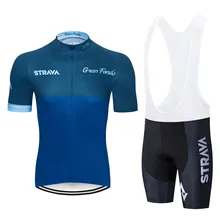 2018 STRAVA cycling jersey Men’s style short sleeves cycling clothing sportswear outdoor mtb ropa ciclismo bike