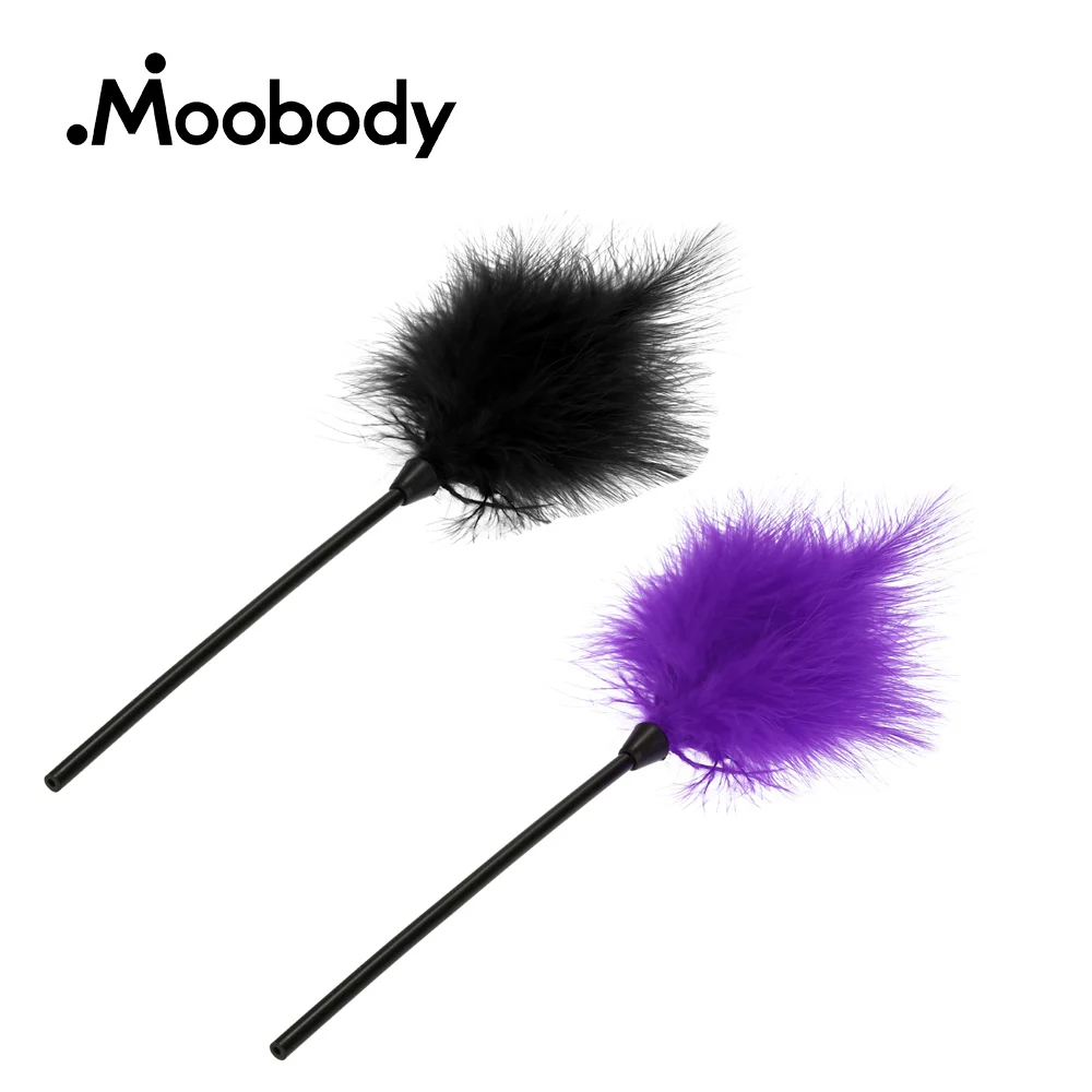 Moobody 1pc Sexy Adult Game Feather Fun Flirt Feather Tease Tickler Sex 