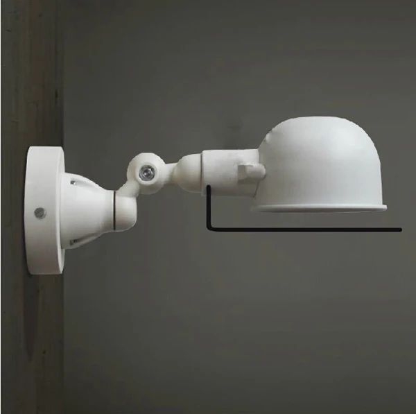 RH loft Vintage Retro wall lamp articulating arm france Jielde wall lamp retractable double ...