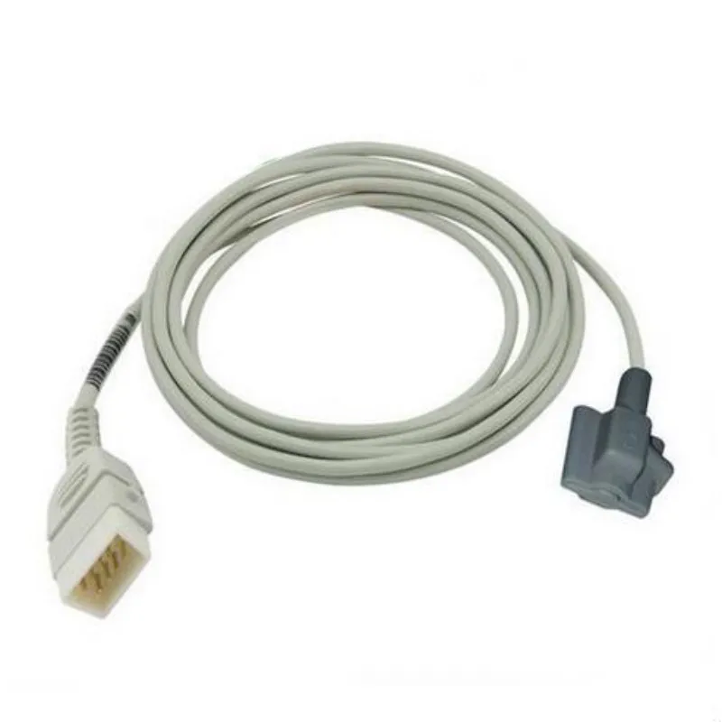 Free Shipping Compatible For BCI DB9 pin Pediatric Softtip Silicone Spo2 Sensor Pulse Oximeter Probe Monitor Cable TPU 3M | Обустройство