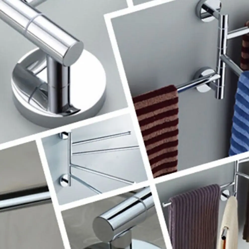 Günstige Neue 4 Schichten Edelstahl Bad Handtuch Rack Halter Poliert Rack Halter Hardware Zubehör Bad Haing Organizer