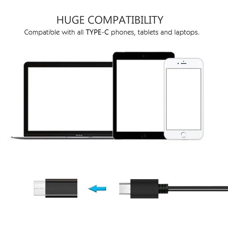 USB 3,1 type C OTG адаптер Micro USB мама к type C папа конвертер для samsung Galaxy Note 8 S8 Plus/A5/A7 /Oneplus 5/3/LG