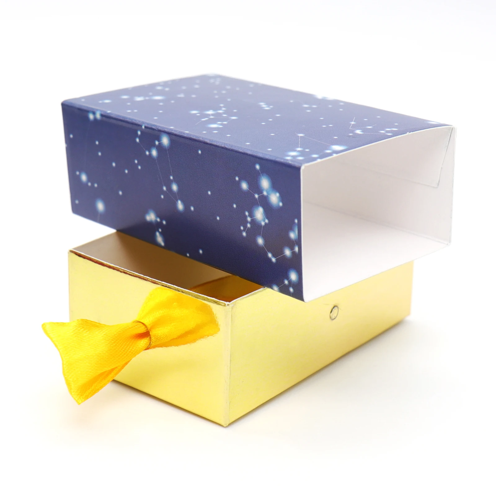 50pc Kraft Paper Starry Sky Drawer Candy Gifts Boxes Chocolate Bag Wedding Favor 