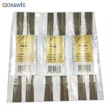 Пилы для изготовления ювелирных изделий, пилы для ювелирных изделий, ручные инструменты, инструмент для резки металла, 2/0, 3/0, 4/0, 5/0, 6/0