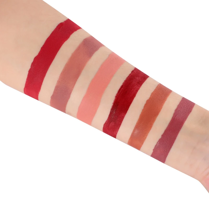 Жидкая губная помада Vip BEAUTY GLAZED 6 шт./компл. блеск для губ профессиональный макияж
