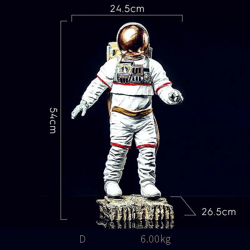 Космический человек американский астронавт модель креативная статуя космонавта Мода Северной Европы украшения дома смолы ремесло L2698
