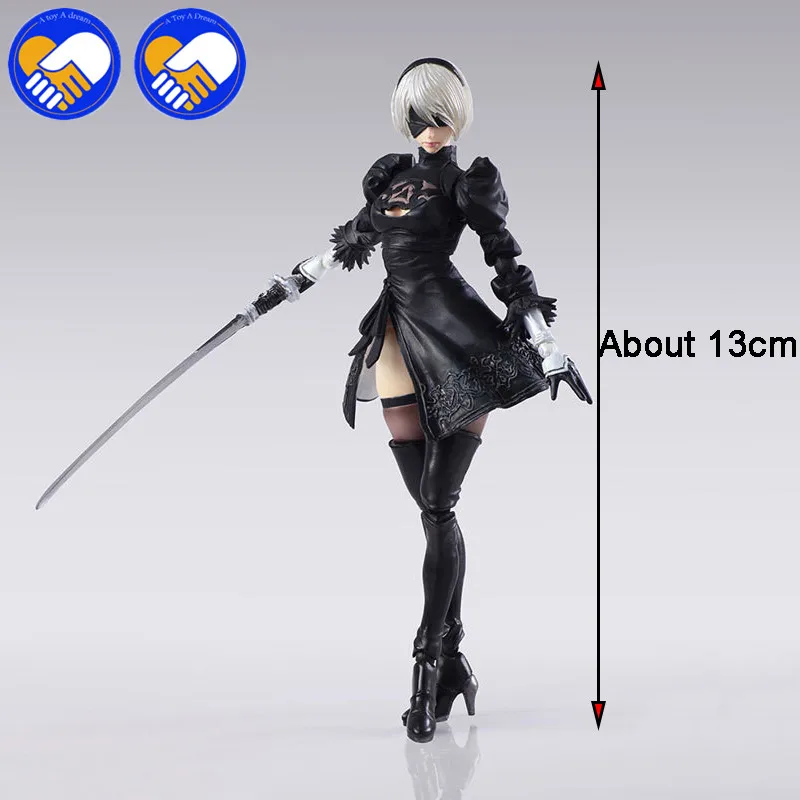 Экшн фигурки NieR Automata 10 15 см номер 2 Тип B 2B ПВХ коллекция игрушек кукла аниме