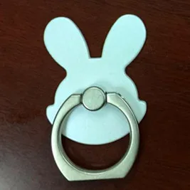 360 Degree Rabbit Design Phone Holders Plastic Finger Ring Mobile Phone Smartphone Stand Holder For iPhone Samsung