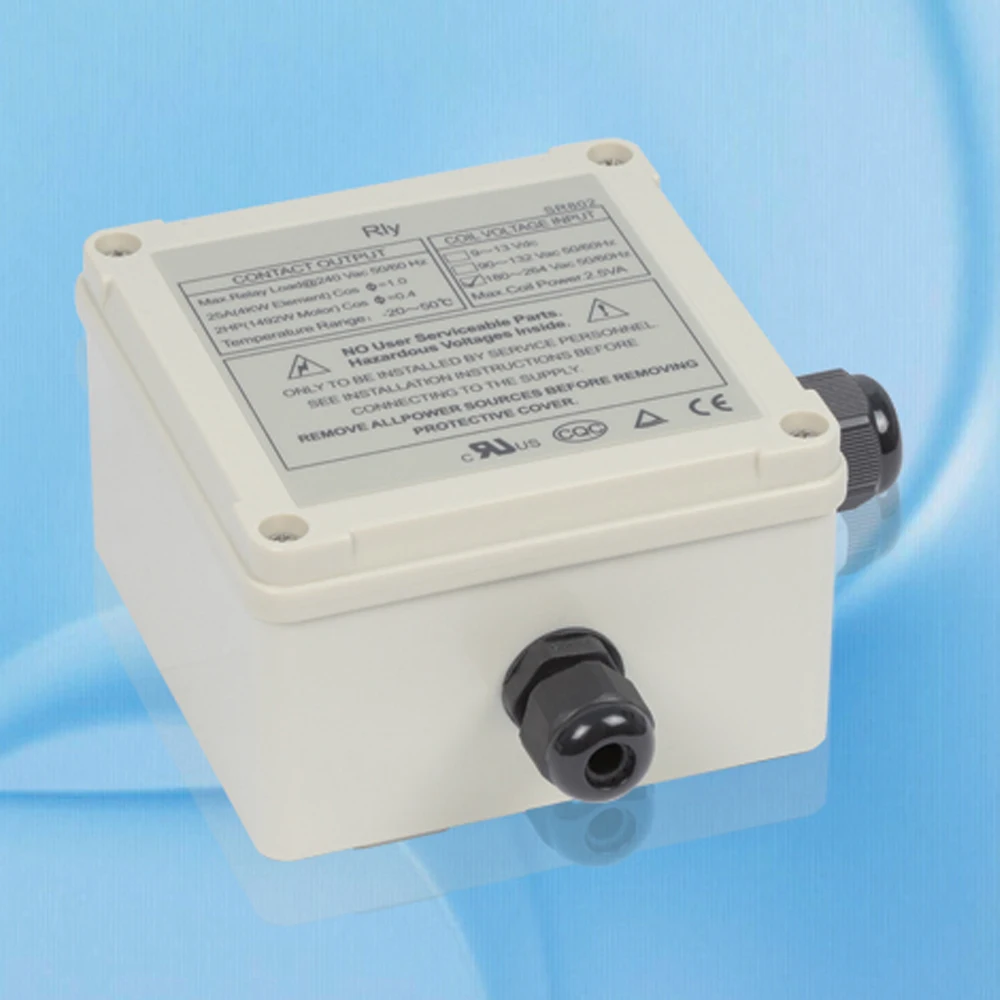 

IP43 Water Proof 110V or 220V SR802 Power Relay Electric Heating High Power Element for SR868C6 SR1188 SR1168 Solar Controllers