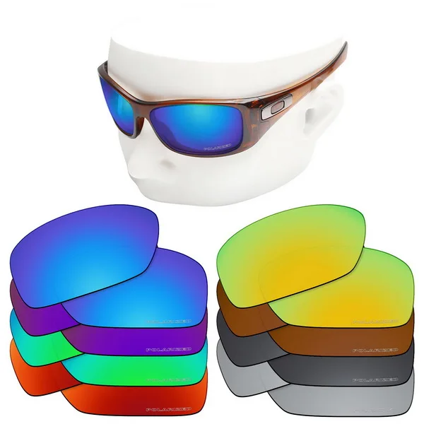 

OOWLIT Anti-Scratch Replacement Lenses for-Oakley Hijinx Etched Polarized Sunglasses