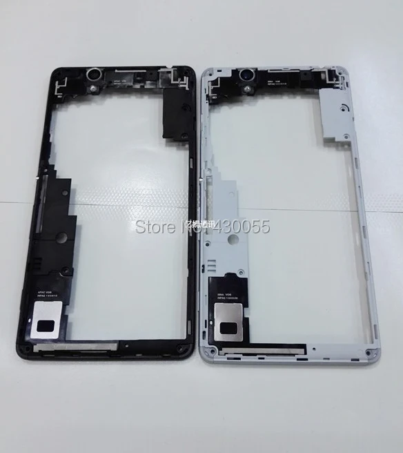 Черный/белый Ymitn новый корпус средняя рамка чехол для Sony Xperia C4 S55T E5333 (две SIM