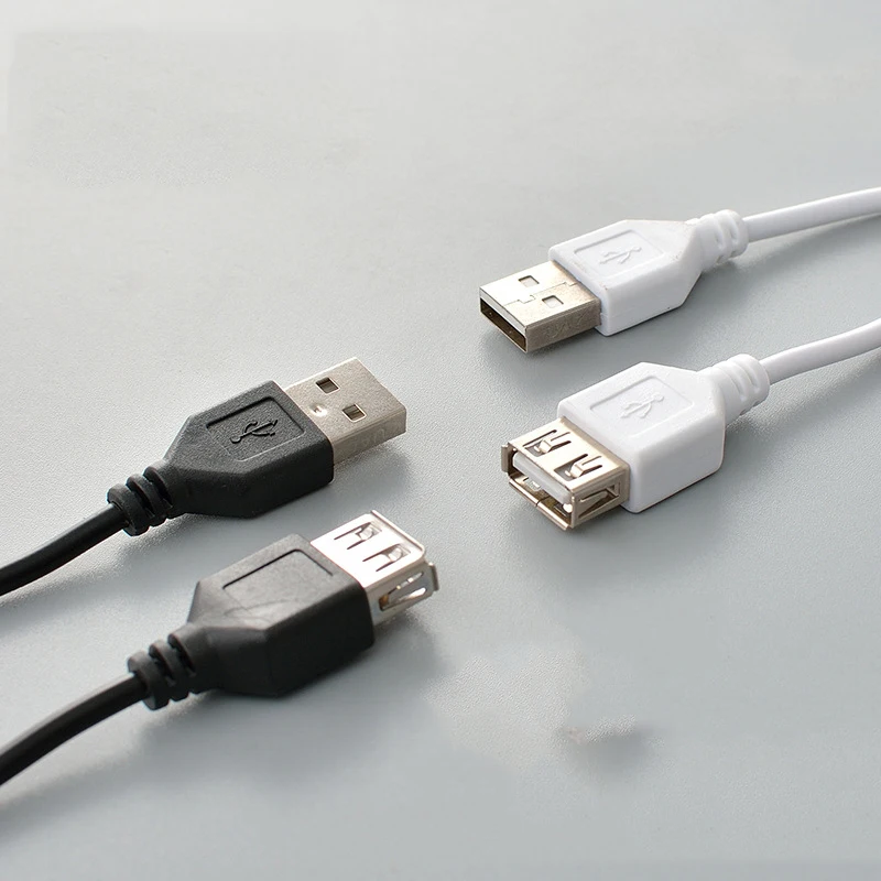 HTB1g5KwAL9TBuNjy0Fcq6zeiFXa2 USB Extension Cable Super Speed USB 2.0 Cable Male to Female 1m Data Sync USB 2.0 Extender Cord Extension Cable