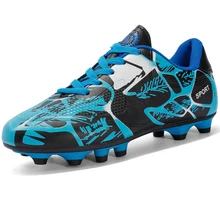 Футбольная обувь для мальчиков с длинными шипами; Детские кроссовки; обувь для улицы; Детская футбольная обувь; бутсы; спортивная обувь для тренировок; спортивная обувь