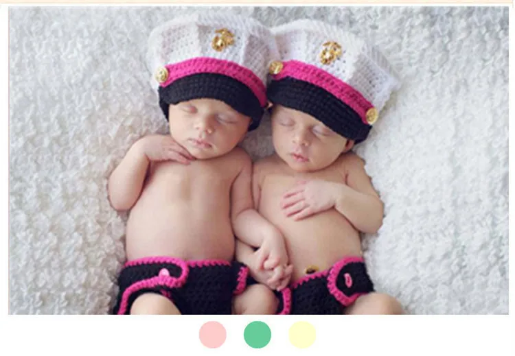Реквизит для фотосъемки новорожденных, аксессуары для новорожденных, вязаный костюм для маленьких мальчиков, темно-синяя шапка + штаны