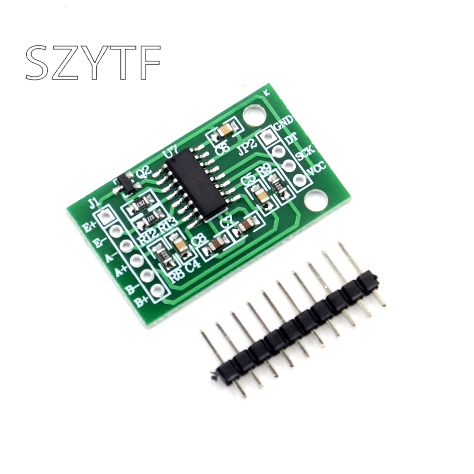 

5pcs Dual-channel HX711 Weighing Pressure Sensor 24-bit Precision A/D Module