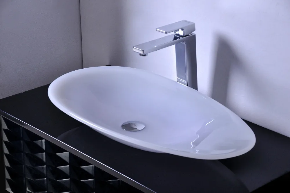 composite oval bathroom sink