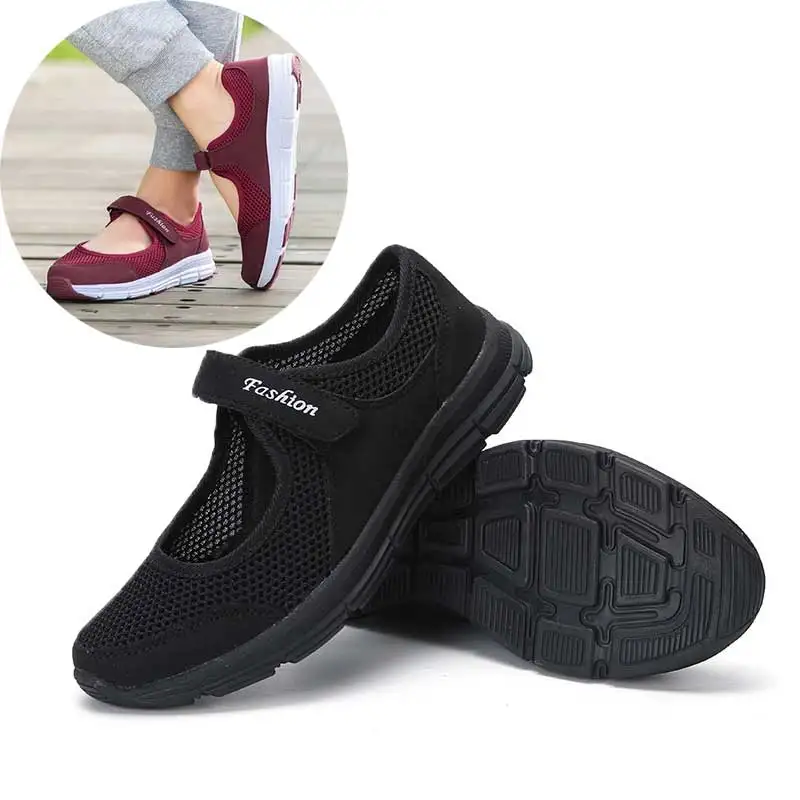 

Size 35-42 Women Casual Shoes Female Soft Bottom Breathable Mesh Sneakers Woman 2019 Spring Summer Girls Walking Shoe #2