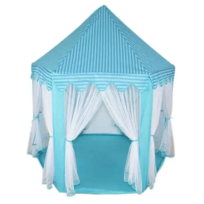 Портативный Складная Принцесса Палатка для игр в форме замка детей Сказочный домик забавное крытое домик для игр на открытом воздухе пляжные игрушки