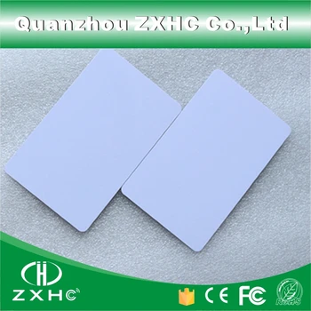 

(5pcs/lot) M1 S50 Waterproof PVC Smart White Card RFID Tags 13.56 MHz For Access Control