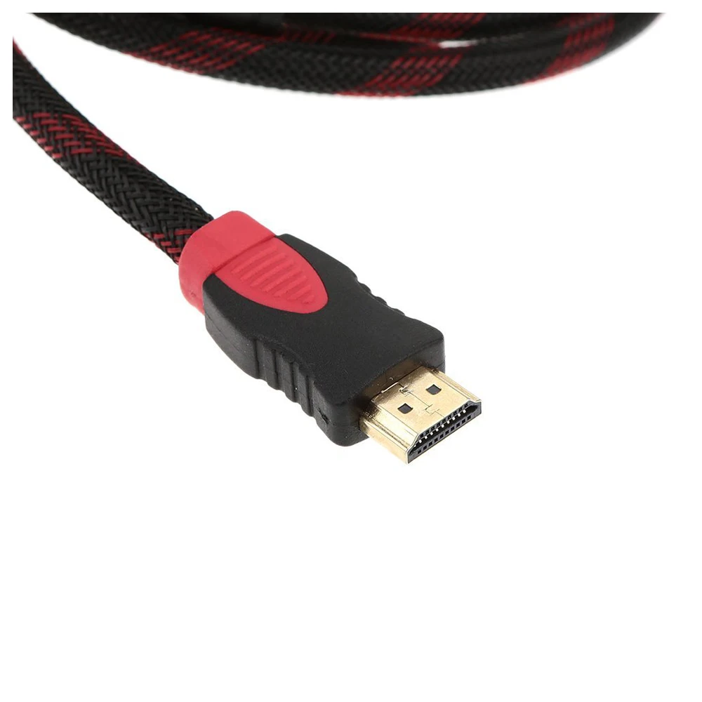 1,5 м/5 футов Позолоченный 1080P HDMI штекер 3-RCA компонентный видео и аудио HD видео конвертер Кабель-адаптер для HDTV ноутбука