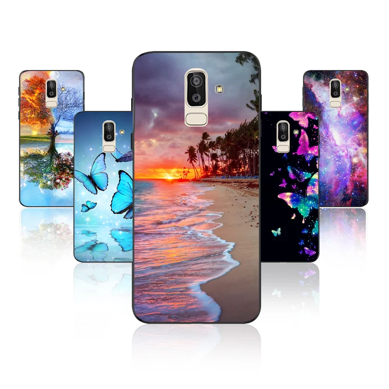 

Soft For Samsung J6 Plus 2018 Case Glossy Bright For Samsung Galaxy J4 Plus 2018 J3 J5 J7 2017 Case Coque