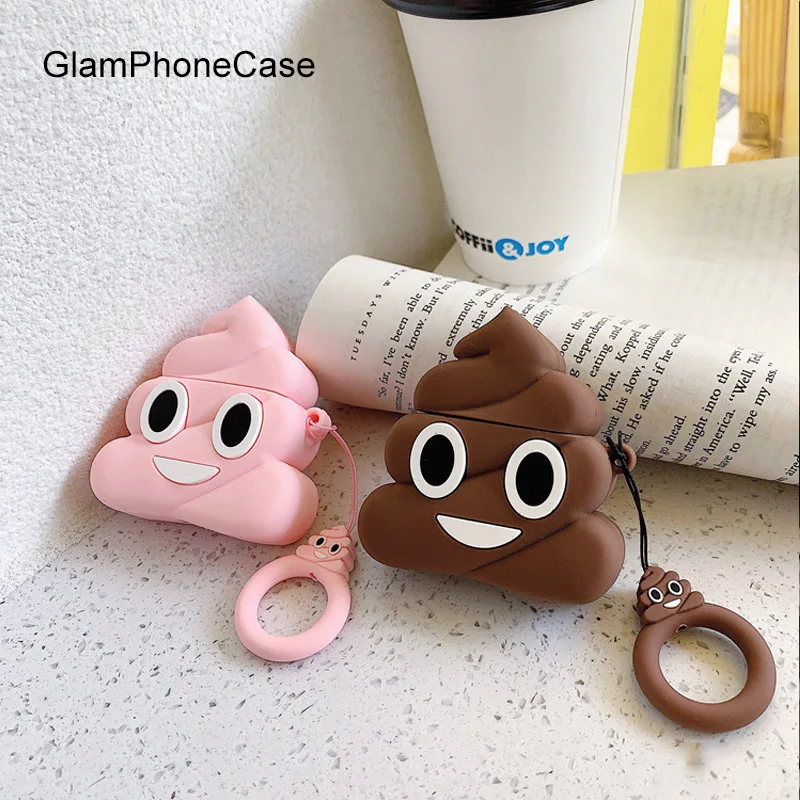 GlamPhoneCase мультфильм Airpods1/2 поколения защитный чехол Apple беспроводной Bluetooth гарнитура коробка