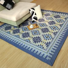Большой шикарная напольная геометрический коврики с узором для Гостиная Спальня современные коврики Крытый место коврики ковер 185x185 см/190x240 см