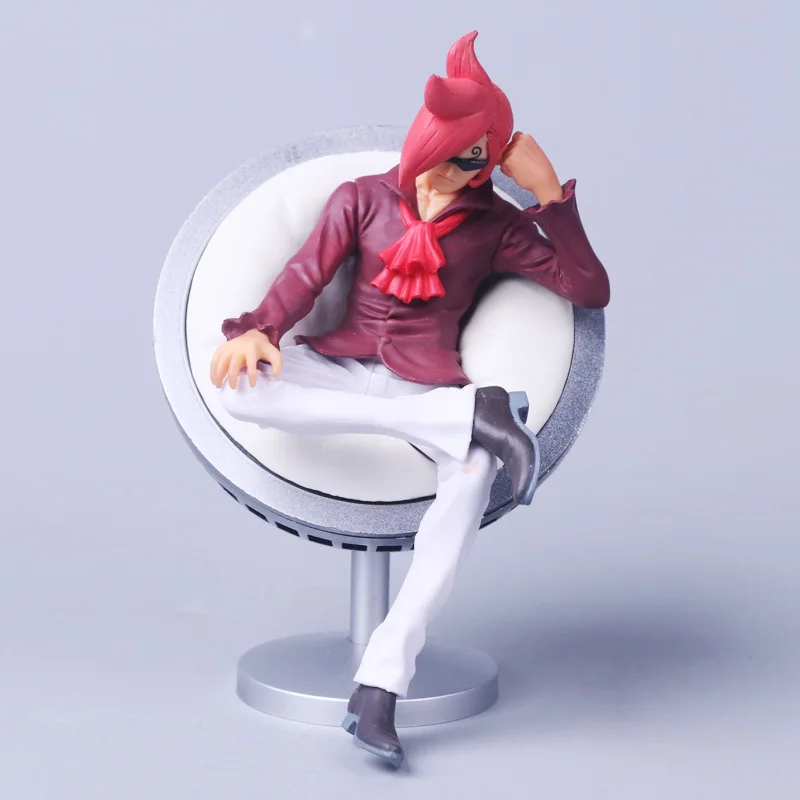 11 см аниме One Piece Vinsmoke Family Reiju Sanji Yonji игрушечная фигурка сидя из ПВХ|figure toy|action figure