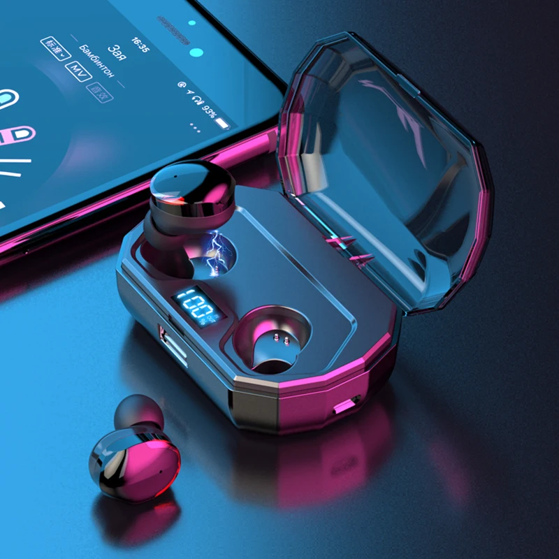 High Quality Wireless Headset Without Hurting Earphone In-Ear Sports Wireless Bluetooth Earbuds With Mic For All Smart Phone
