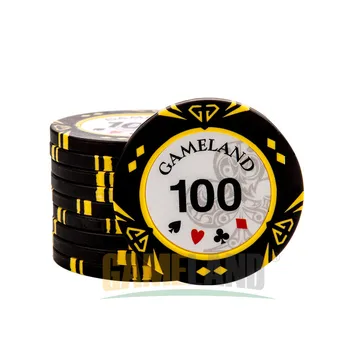 Fichas de póker, nuevo Chip de Casino profesional, d14g Diamante, arcilla + fichas de Casino de hierro, Texas Hold'em póker, venta al por mayor, juego de fichas de póker