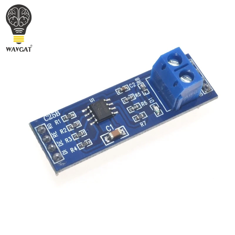 WAVGAT MAX485 модуль RS-485 ttl к RS485 MAX485CSA конвертер модуль для Arduino интегральные схемы продукты