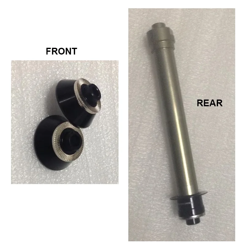 

Genuine QR/15MM Adaptors/Adapters for NOVATEC D411SB Front Hub,Converting Axle with End Cap/Side Cap for NOVATEC D412SB Rear Hub