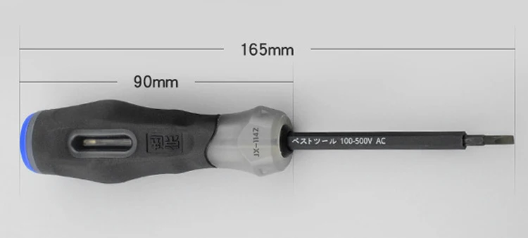 3*75 мм 100-500 В AC двойного назначения Тесты карандаш CR-V Electroprobe Phillips/крестовая отвертка Магнитная отвертка Ручной инструмент