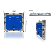 P3 SMD1921 открытый светодиодный дисплей 576*576 мм литье под давлением алюминиевый арендуемый Кабинет Светодиодный видеостена, светодиодный рекламный щит
