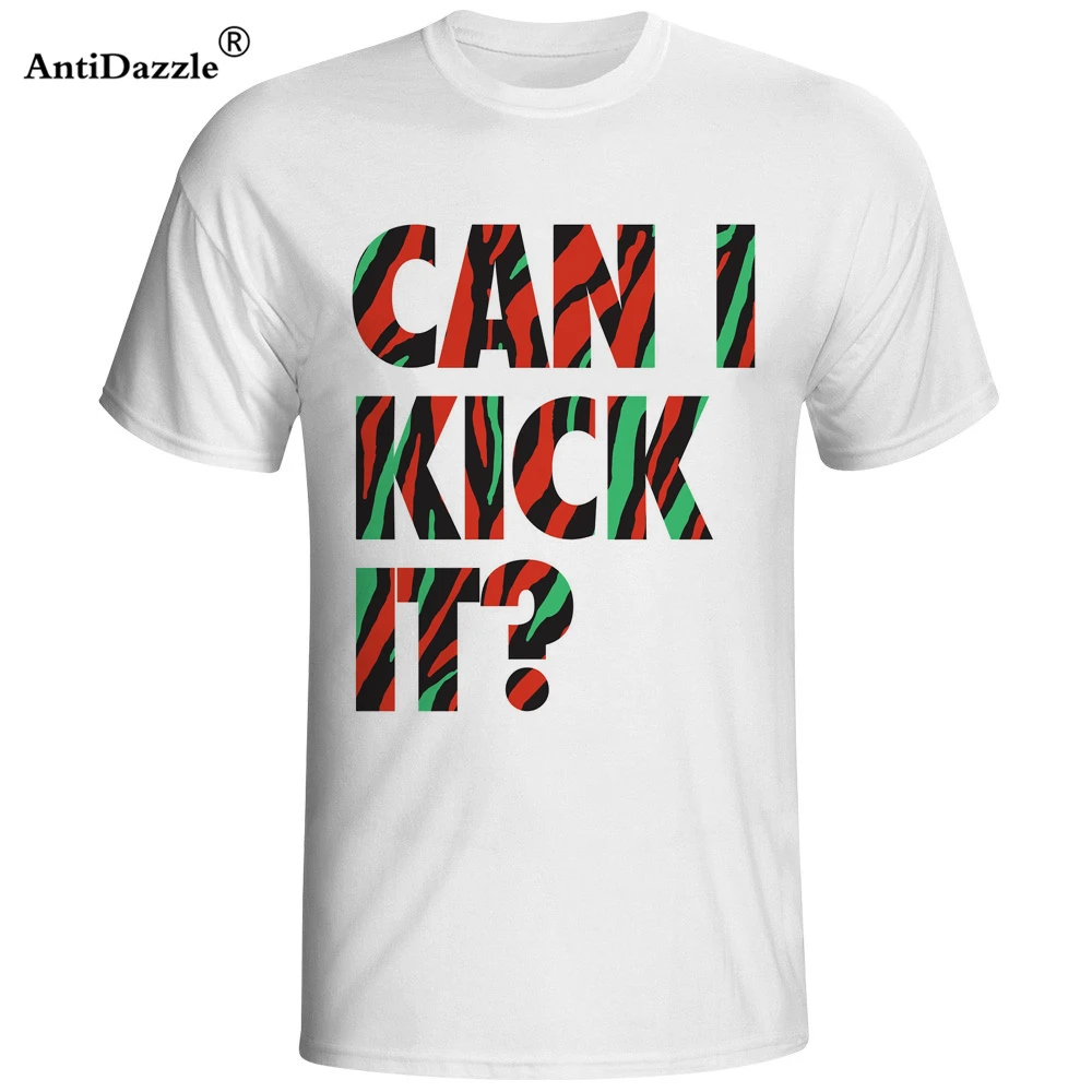 Antidazzle мужские футболки A Tribe под названием Quest Can I Kick It ATCQ хип-хоп рэп родные языки