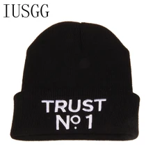 New Beanies Embroid Letter TRUST NO.1 Hat Hip-Hop Wool Knitted Hat Caps Casual Skullies For Men and Women Warm Winter Hat 2017 New Beanies Embroid Letter TRUST NO.1 Hat Hip-Hop Wool Knitted Hat Caps Casual Skullies For Men and Women Warm Winter Hat 2017