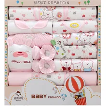New 2019 High Quality 100% Cotton 18pcs Baby Clothing sets Infant Newborn Gift Set Boys Girls Baby Clothes christmas gift цена New 2019 High Quality 100% Cotton 18pcs Baby Clothing sets Infant Newborn Gift Set Boys Girls Baby Clothes christmas gift цены онлайн