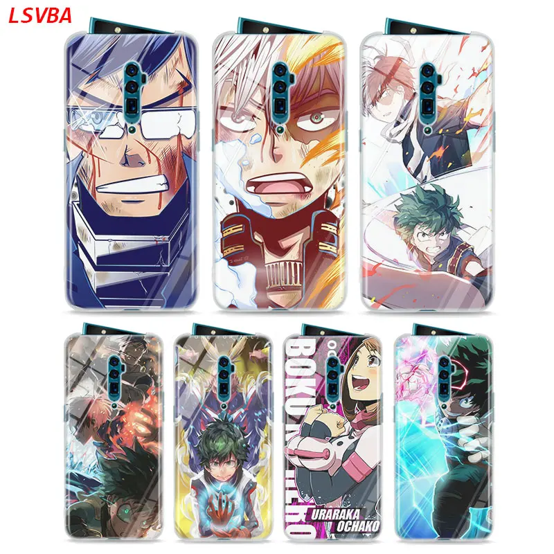

Silicone Case Anime My Hero Academia for OPPO Reno Z 10X Zoom F11 F9 F7 F5 A7 R9S R17 Realme 2 C2 3 Pro Phone Shell Cover