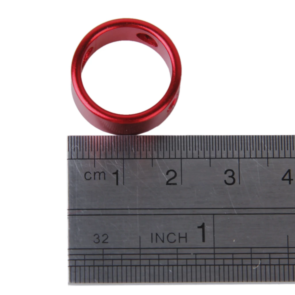 MagIDeal 10 Red Aluminum Alloy Tent Awning Cord Rope Fastener Guy Line Runners Tensioners Outdoor Tools