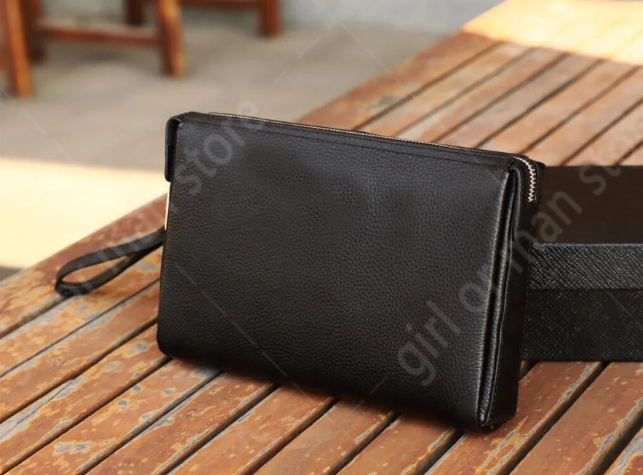 

Fashion for man hand bag 2019 luxury designer wallet holder lady bags cowhide Combination lock