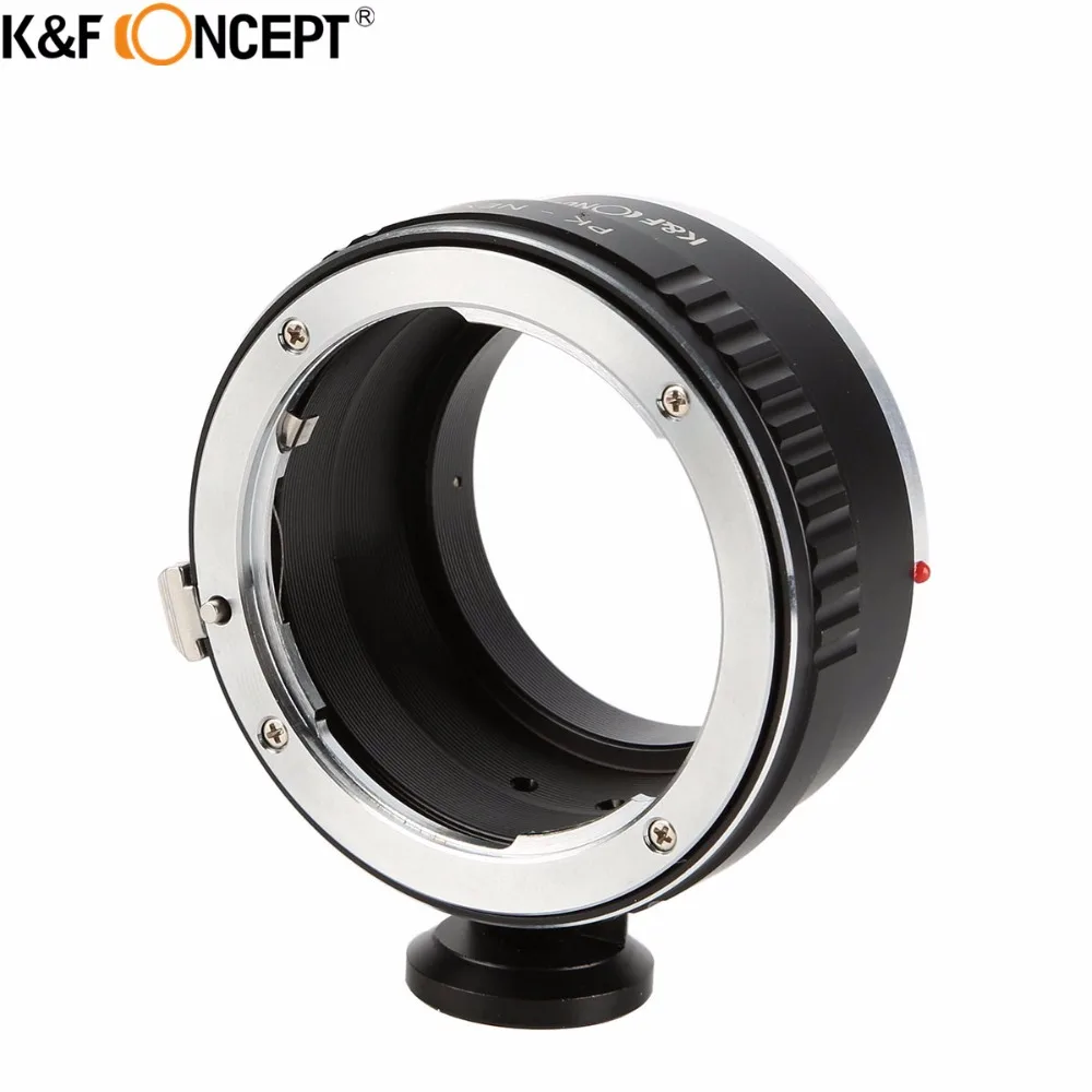 

K&F CONCEPT For PK-NEX Camera Lens Adapter Ring with Tripod for Pentax PK K Mount Lens to for Sony NEX E Mount Camera Body