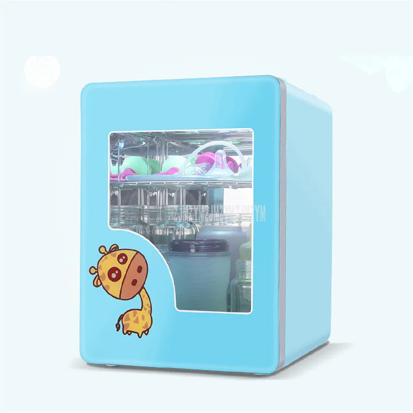 

8L Baby Milk Bottle UV Sterilizer Cabinet Disinfector With Drying Function Ultraviolet Baby Feeding Bottle Disinfection J-1010A