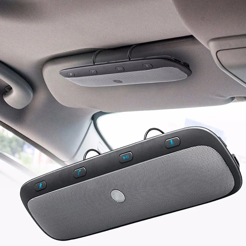 

HEVXM TZ900 Bluetooth Car Kit Hands-free Sun Visor Bluetooth Phone Voice Reporting Wireless Navigation MP3 Music Player Speakers