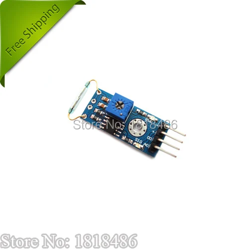 

Free Shipping! High Quality Reed Sensor Module Magnetron Reed Switch Module Magnetic Position Sensor
