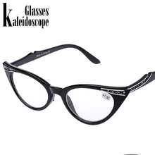 Калейдоскоп очки Для женщин Кошачий глаз очки для чтения дальнозоркостью очков очки смола Len 1,0 1,5 2,0 2,5 3,0 3,5