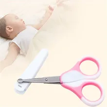Детские ножницы для ногтей, безопасные щипчики для новорожденных, однотонные, высокое качество, цветная, одна посылка, лучший подарок для ребенка